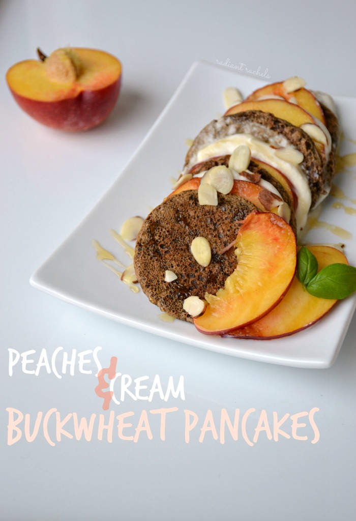 Peaches Cream Buckwheat Pancakes - small