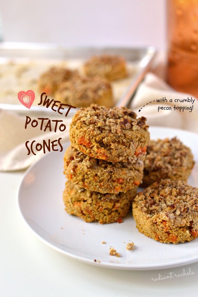 Sweet Potato Scones - title