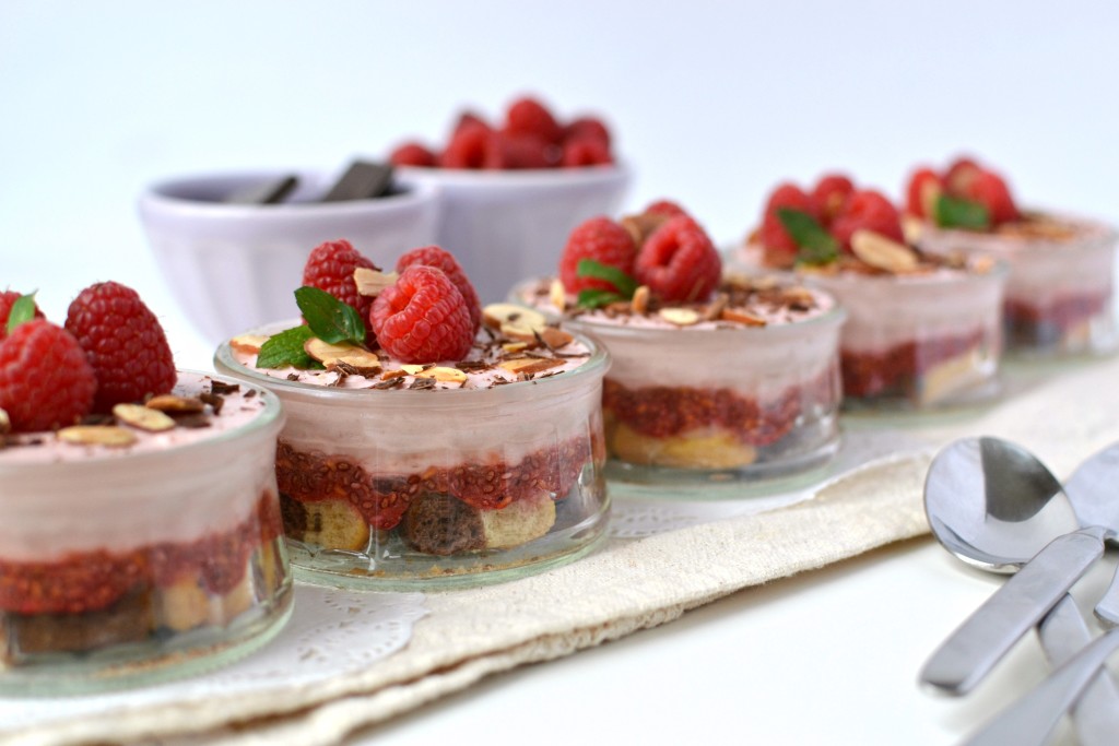 Raspberry Mousse Trifle 5