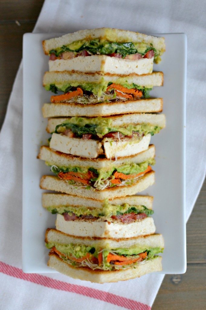 Ultimate Vegan Club Sandwich 2