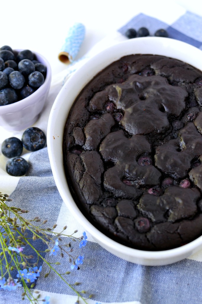 Blueberry Balsamic Black Bean Cake 2