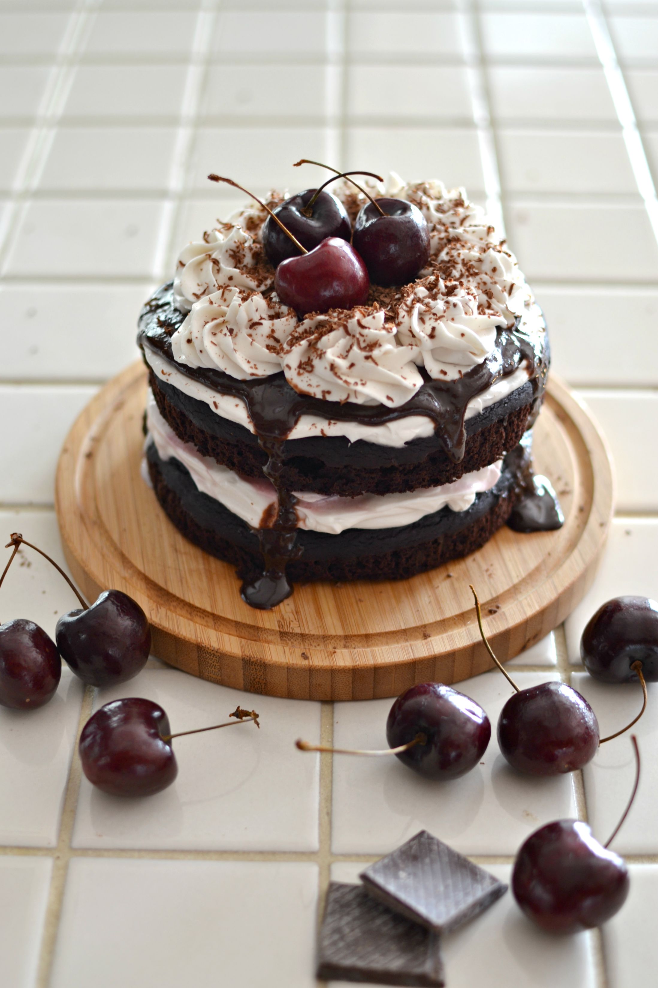 Healthy Black Forest Cake 1