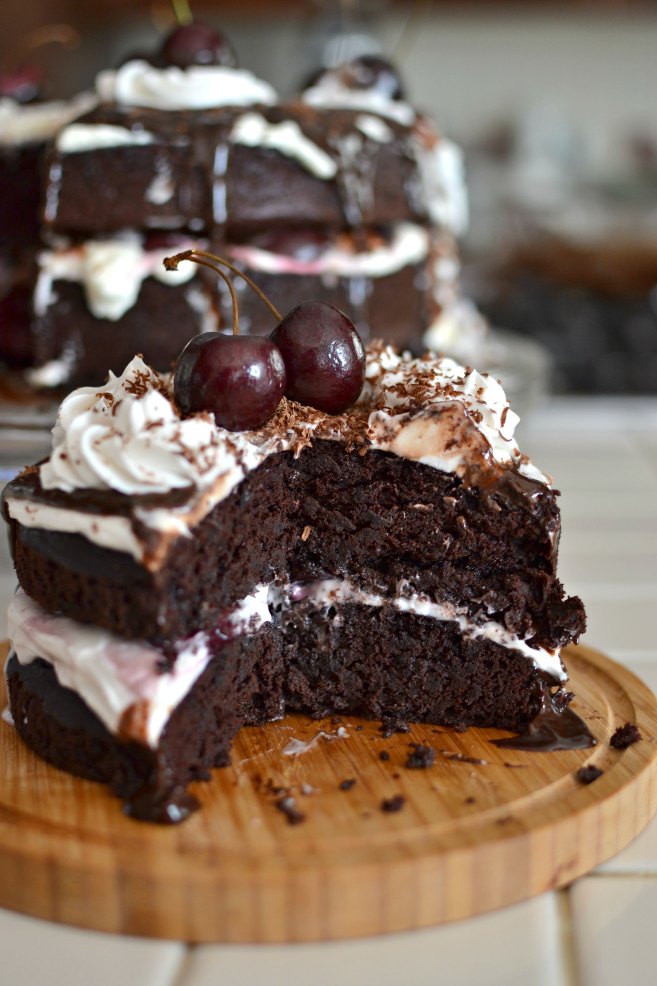 Healthy Black Forest Cake 3