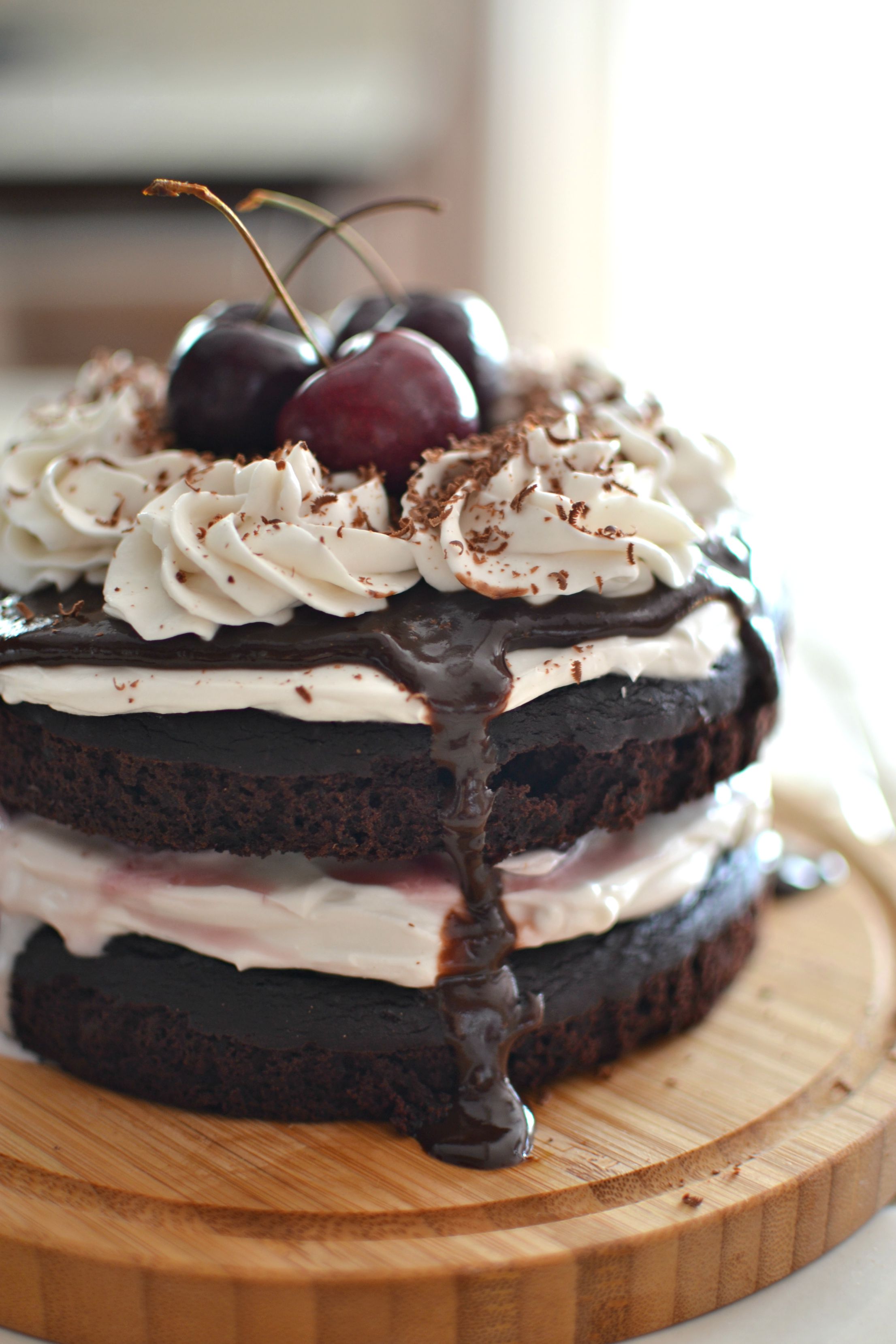 Healthy Black Forest Cake 4