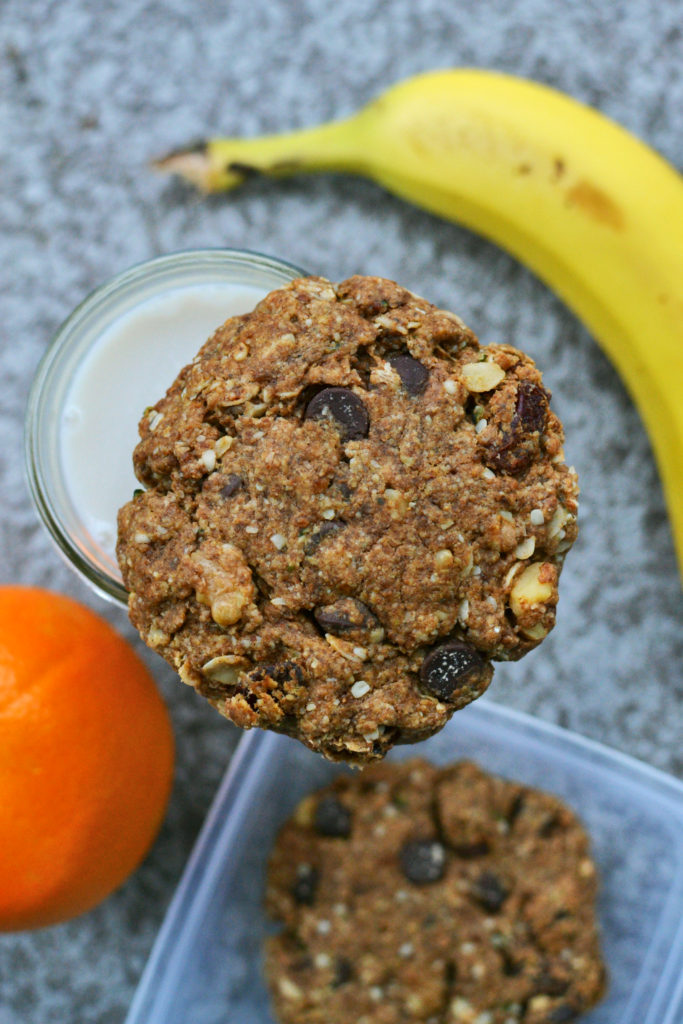 vegan gluten free protein breakfast cookie